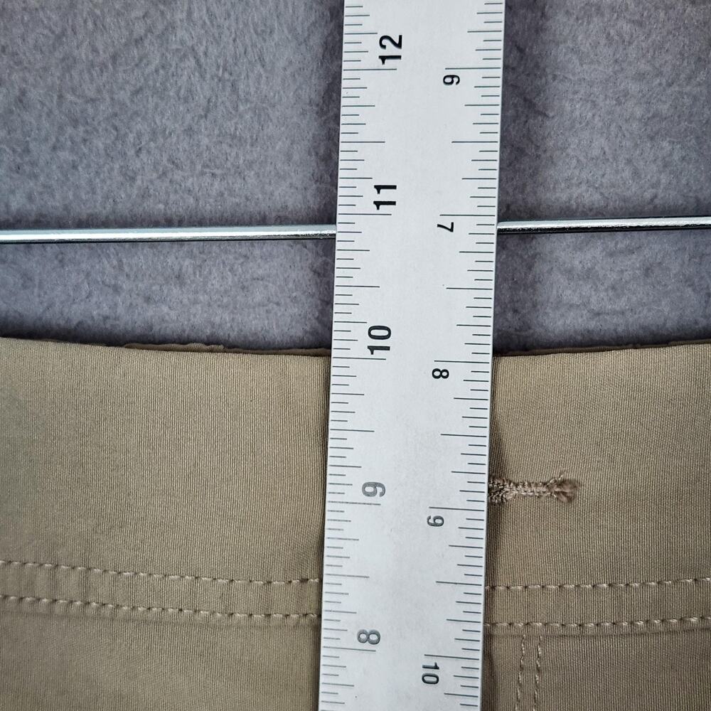 Duluth Trading Co Capri Pants Womens Plus 16W Beige Stretch Cargo Hiking - Picture 4 of 10